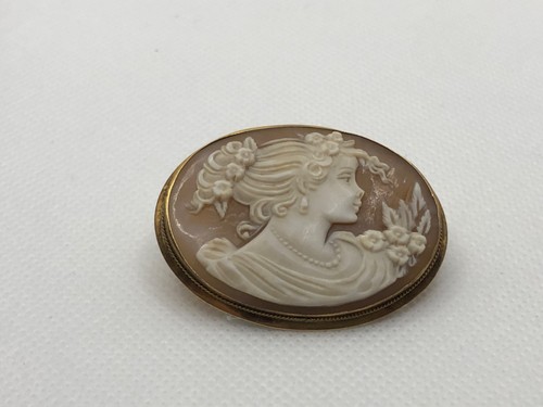 Spilla cameo cammeo inciso - , in