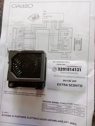 Posto esterno elvox - posto, 930