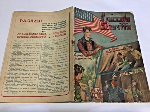 Piccolo sceriffo albo oro - l, d'oro