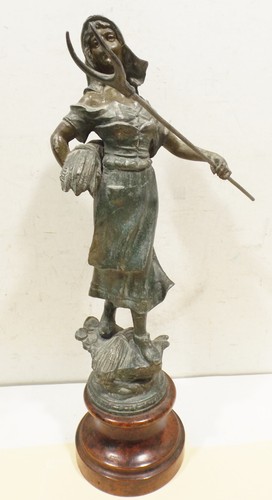 Antico bronzo figura - figura, 40cm