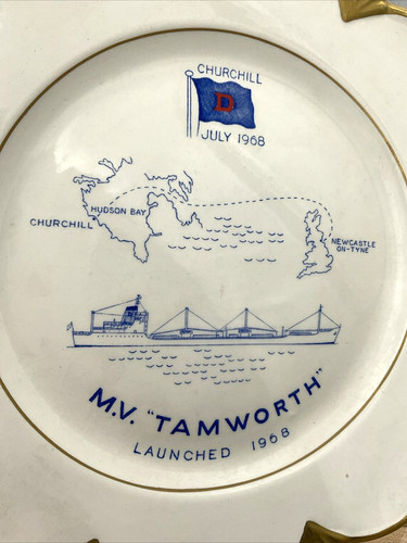 Piatto commemorativo - m.v.,