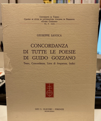 Concordanze tutte poesie - le,