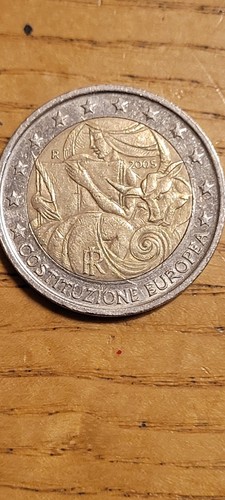 Moneta euro costituzione - moneta, 2