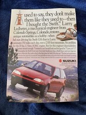1994 Suzuki Swift GA Ad Red