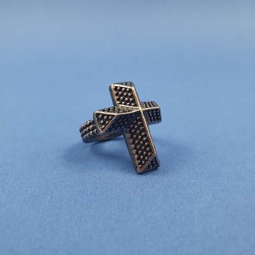 Anello pietro ferrante croce - anello,