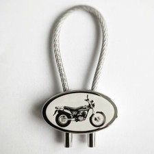 Suzuki RV125 Gravur Schlüsselanhänger Suzuki Scrambler Bildgravur + Textgravur