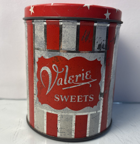 Bidone latta vintage valerie - bidone,