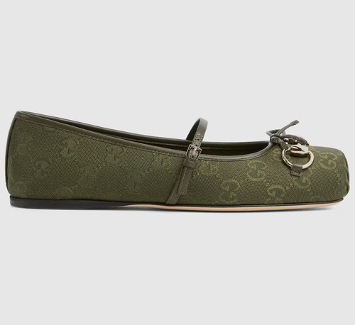 Ballerina gucci tela - ballerina,