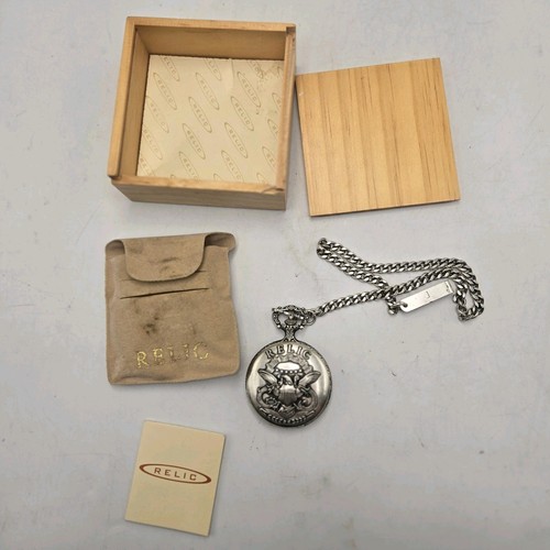 Orologio tasca relic full - da,