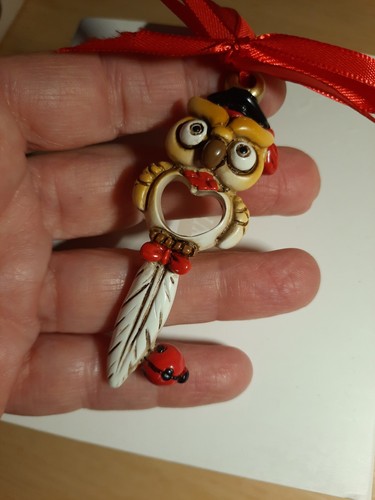 Figurina gufo con - , e