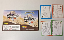 TOP ASTRI I TOPOLINI NELLO SPORT -Parmareggio- ALBUM COMPLETO CON 24 FIGURINE