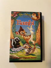 I classici WALT DISNEY-Bambi -vhs no dvd-