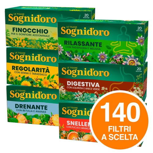 Sogni oro star tisana - d'oro,