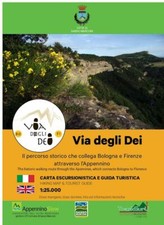 VIA DEGLI DEI - GUIDA E CARTA ESCURSIONISTICA INFOSASSO 1:25000  - AA.VV. -