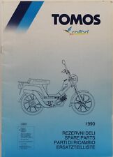 catalogo ricambi tomos colibrì rezervni deli spare parts 1990 ciclomotore moto