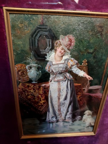 Quadro dipinto epoca firmato - quadro, d'epoca