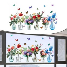 Farfalle e Vaso di Fiori