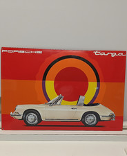 INSEGNA SMALTATA PORSCHE 911   TABLE  PLATE PORSCHE  911 TARGA