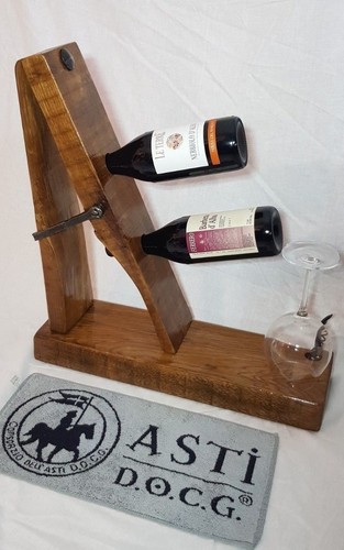 Ceppo portabottiglie legno - portabottiglie in,