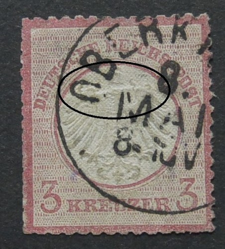 1872 germania impero - germania, 3kr