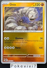 Carte Pokemon ONIX 070/132 REVERSE ME01 Méga-Evolution MEG FR NEUF