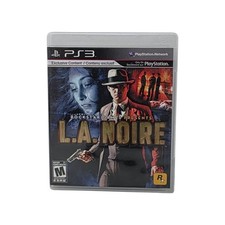 L.A. Noire PS3 PlayStation 3