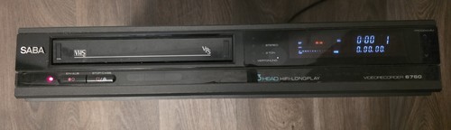 Videoregistratore vhs saba - vhs,