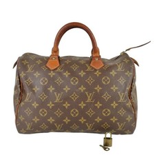 Borsa Louis Vuitton Speedy30 Monogram Canvas Marrone Vintage Autentica