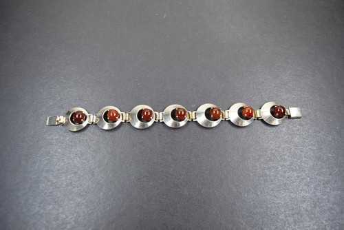 Bracciale maglie argento 835 - bracciale,