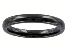Anello Fede Liscio In Ceramica