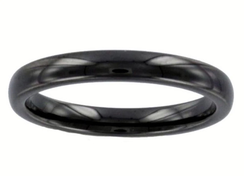 Anello fede liscio ceramica - fede,