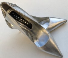 Scarpe Donna Decollete JOHN RICHMOND Colore Argento taglia 35 1/2 tacco 6cm