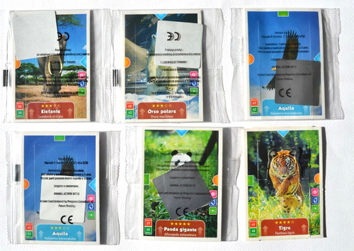 Lotto card animal action - 6,