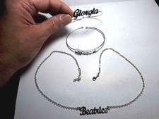 1 collana o bracciale o anello