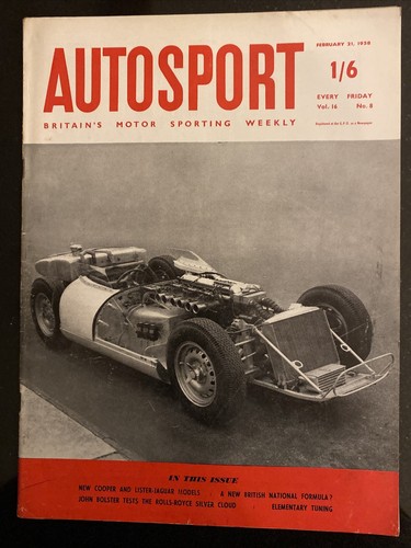 Autosport magazine february - magazine,