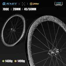 Cerchi bici da strada 700C full carbon 36T cricchetto 21H freno a disco blocco centrale cerchi