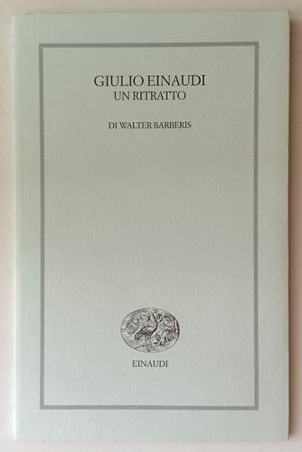 Giulio einaudi ritratto - einaudi.,