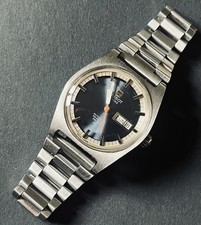 Orologio Tissot Automatico PR516 Vintage Watch Blue Dial Revised Bear Bracelet