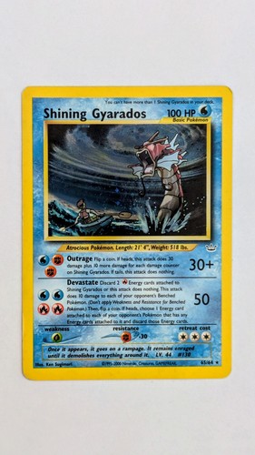 Pokémon shining gyarados - pokémon,