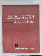 ENCICLOPEDIA DELLO STUDENTE - EDIZIONI CONFALONIERI - MILANO - VOL. 3- USATO