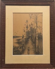 Disegno 1894 Svezia Donna E