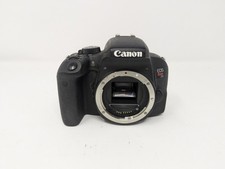 Corpo fotocamera reflex digitale Canon EOS Rebel T7i 24,2 MP, senza alimentazione per ricambi o riparazioni