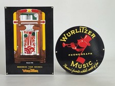 Lotto 2 insegne in latta