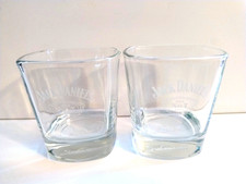 Jack Daniel's Old No.7 COPPIA di BICCHIERI da WHISKY da collezione come nuovi