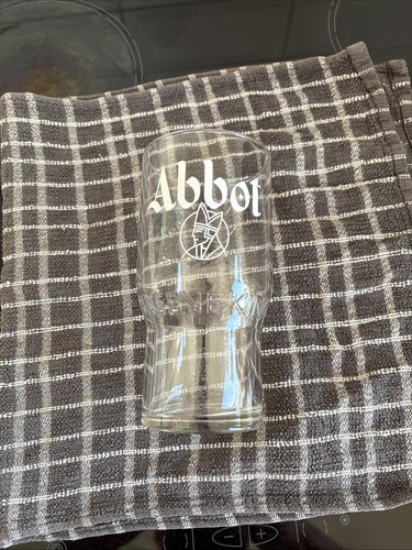Brand new abbot ale pint - brand, glass