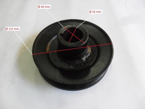 Puleggia albero motore fiat - puleggia,