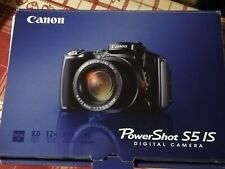 CANON S5is Powershot - Camera Digitale 8.0 Mpx - 12x Zoom +SDHC 4Gb - Completa