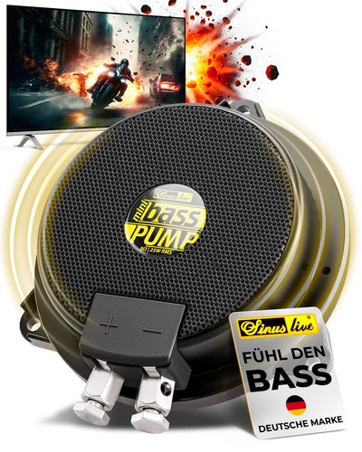 Sinuslive mini basspump 8ohm - basspump,