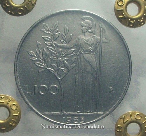 Repubblica italiana 100 lire - 100,