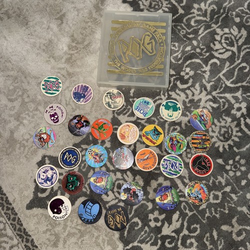 Lotto pogs slammers vintage - pogs,